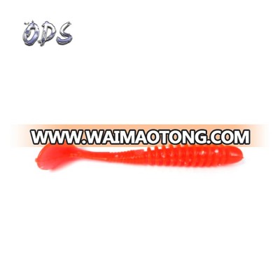 Snapper Fishing Saltwater Glowing Red 128mm/11g T Tail Soft Fishing Lures