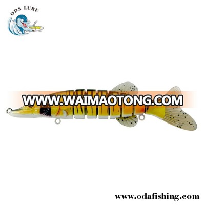 20 cm 66g 9-segement Muskie Pike Lure Artificial Bait Fishing Baits Swimbait Crankbait Hard Bait Fishing Accessory