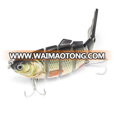 Tackle bait Large Murray Cod Colorful 200mm/100g Shad Swimbait Multi Jointed Fishing Lure