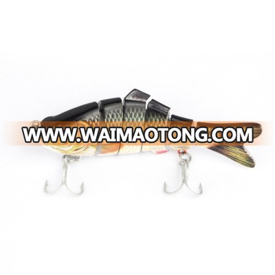 Hotsales New Improved 6 Segment Swimbait Perfect Balanced Slow Swimming lifelike Action Hard Plastic Fishing Lures