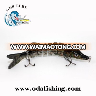 9 section lures Saltwater fishing lure bodies spoon