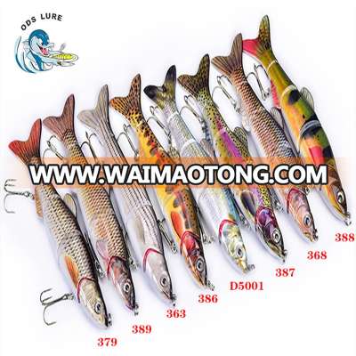 factory wholesale tackle freshwater fishing & saltwater fishing hard swimbait colorful ABS plastic fishing lure